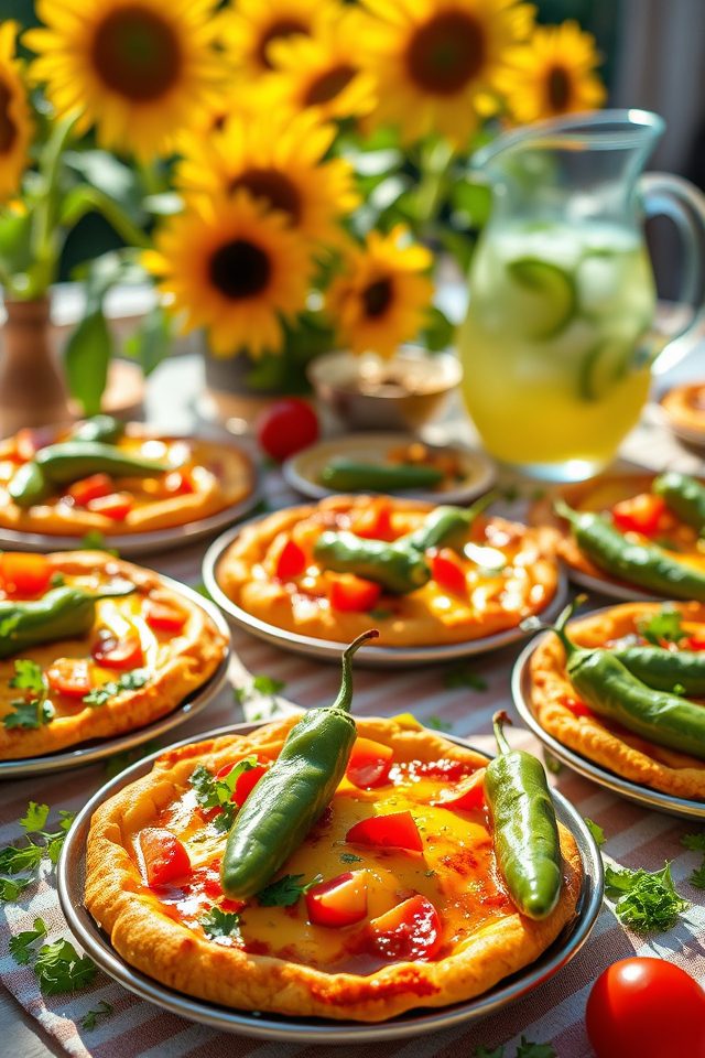 stuffed roasted poblano peppers