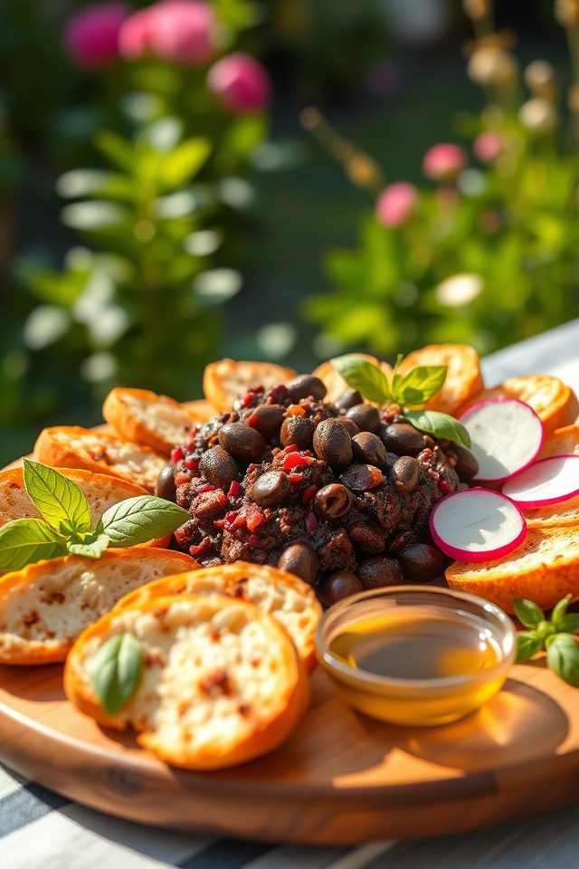 vibrant and flavorful spread
