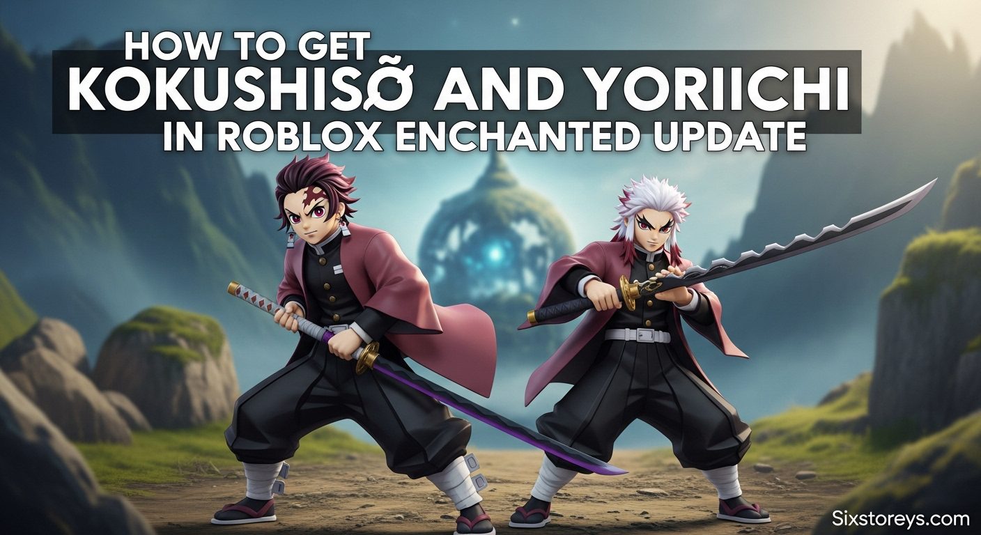 How To Get Kokushib And Yoriichi In Roblox Enchanted Update 2026 How To Get Kokushibo And Yoriichi In Roblox Enchanted Update 