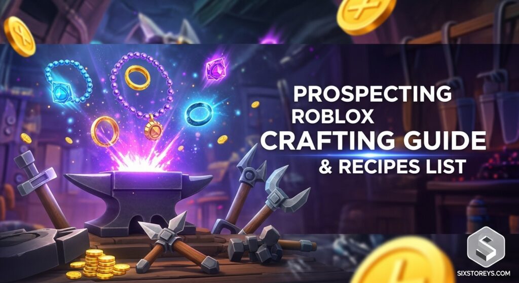 Prospecting Roblox Crafting Guide Recipes March 2026 Complete List Prospecting Roblox Crafting Guide Recipes 1024x559 